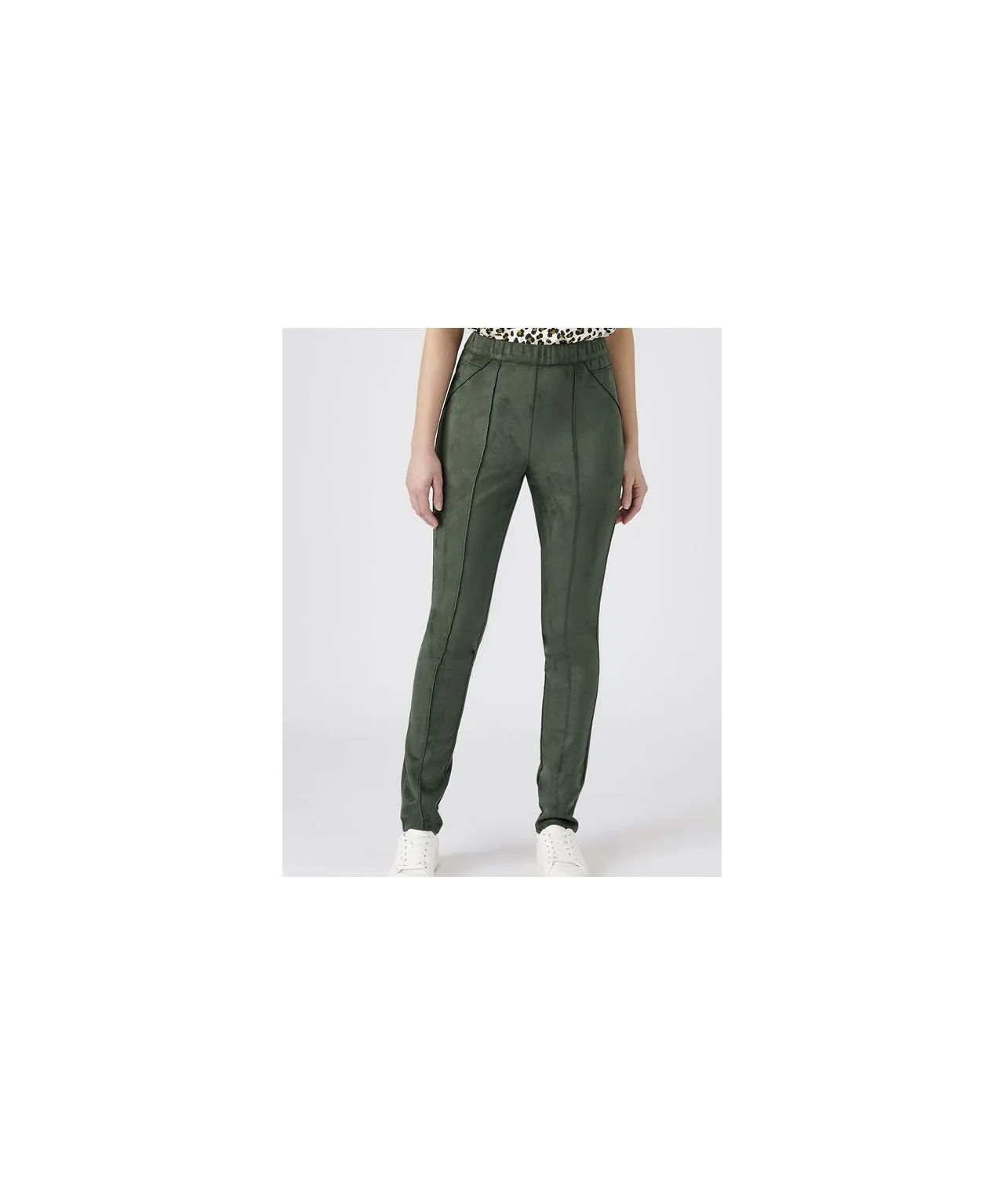 Trendy Suedette Trousers