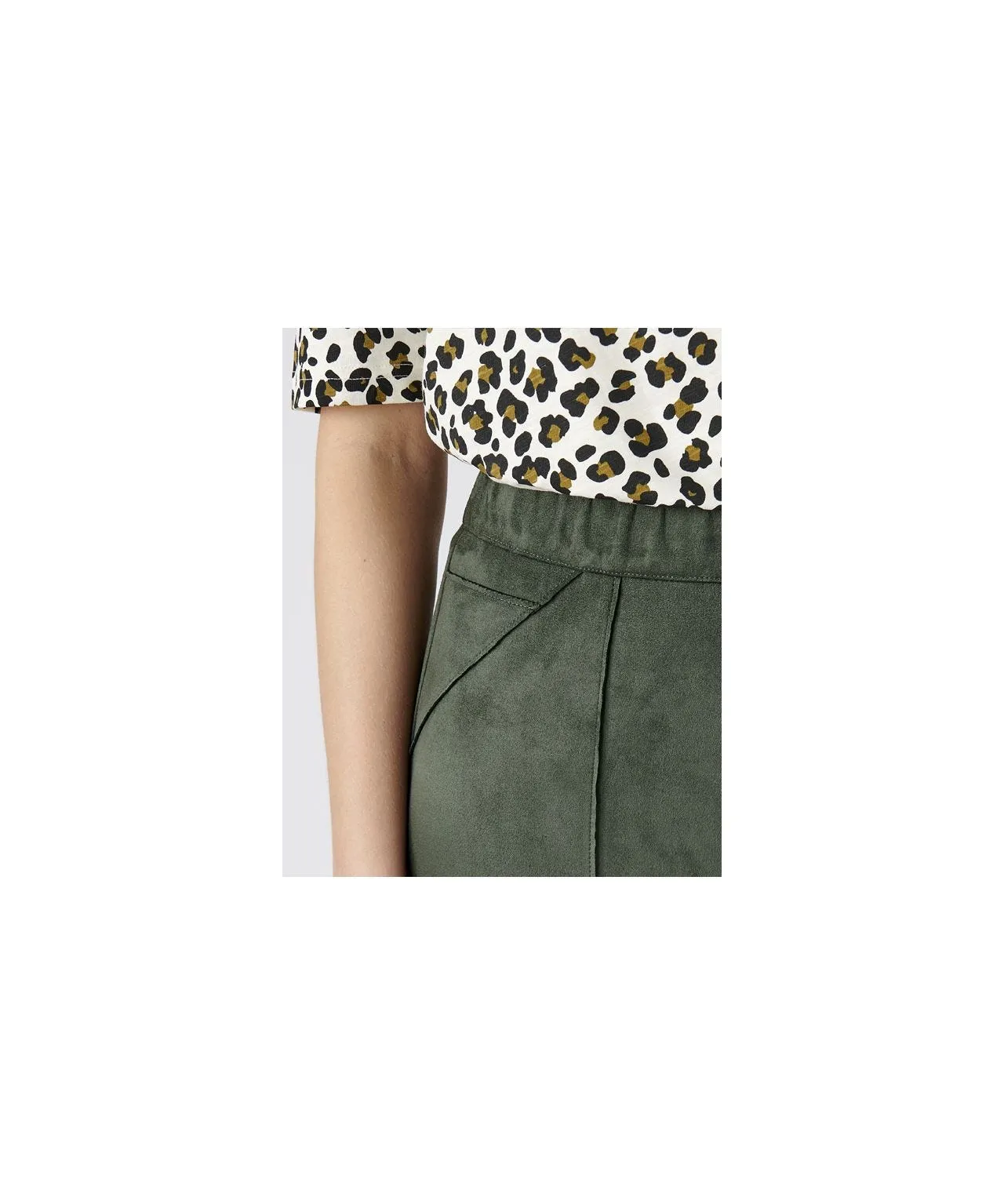 Trendy Suedette Trousers