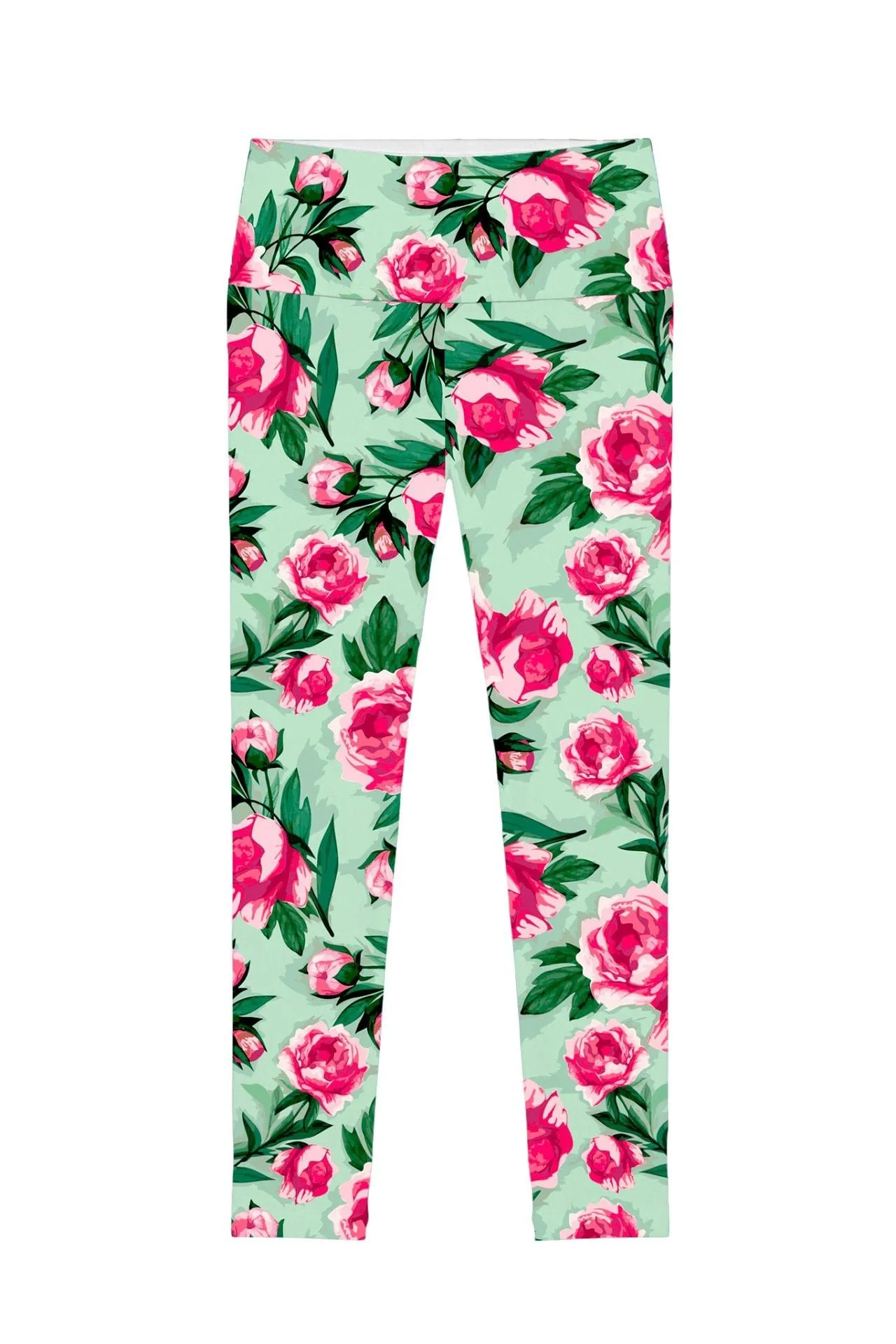 Lucy Floral Print Leggings for Women - Sweetheart Performance