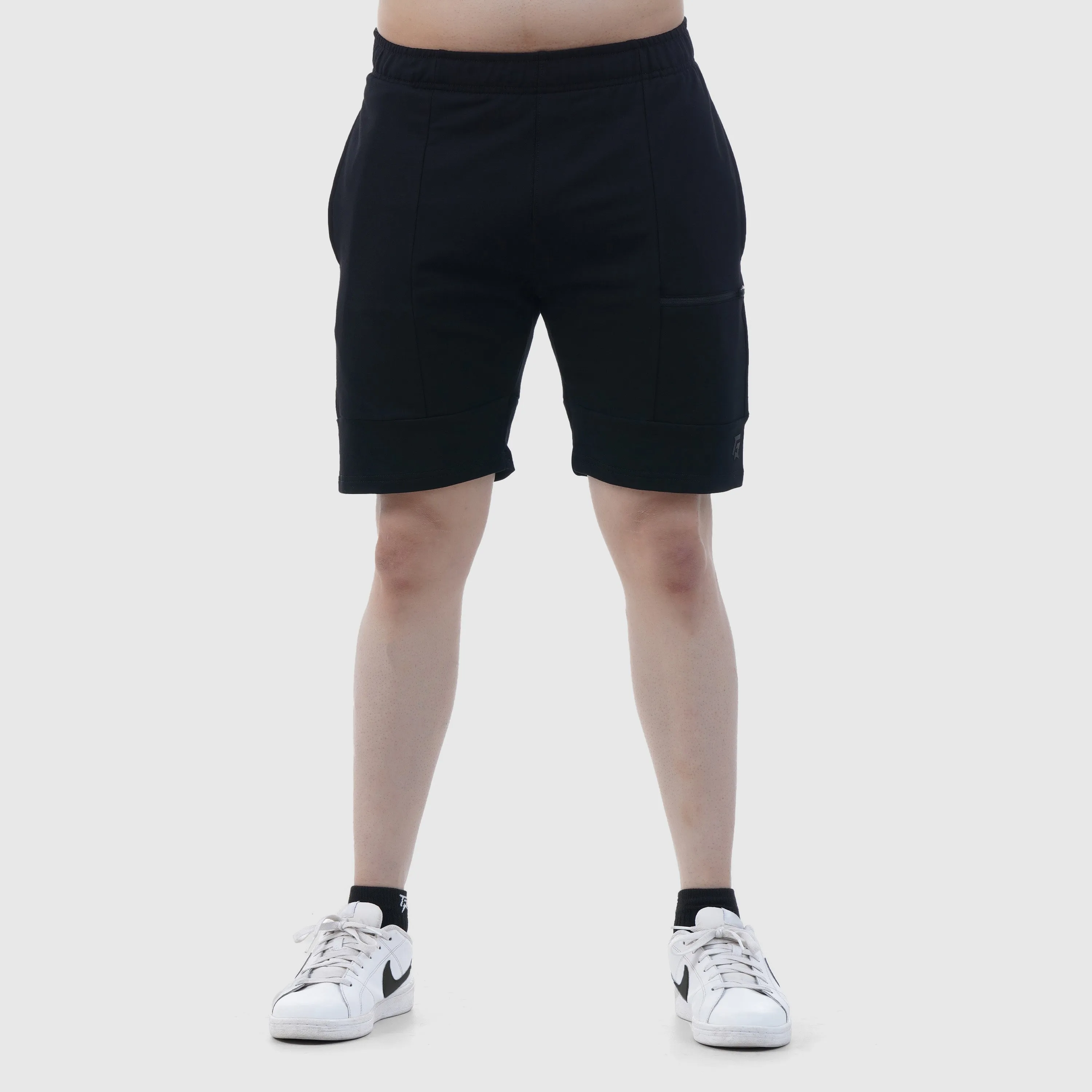 Black Quick-Dry Running Shorts