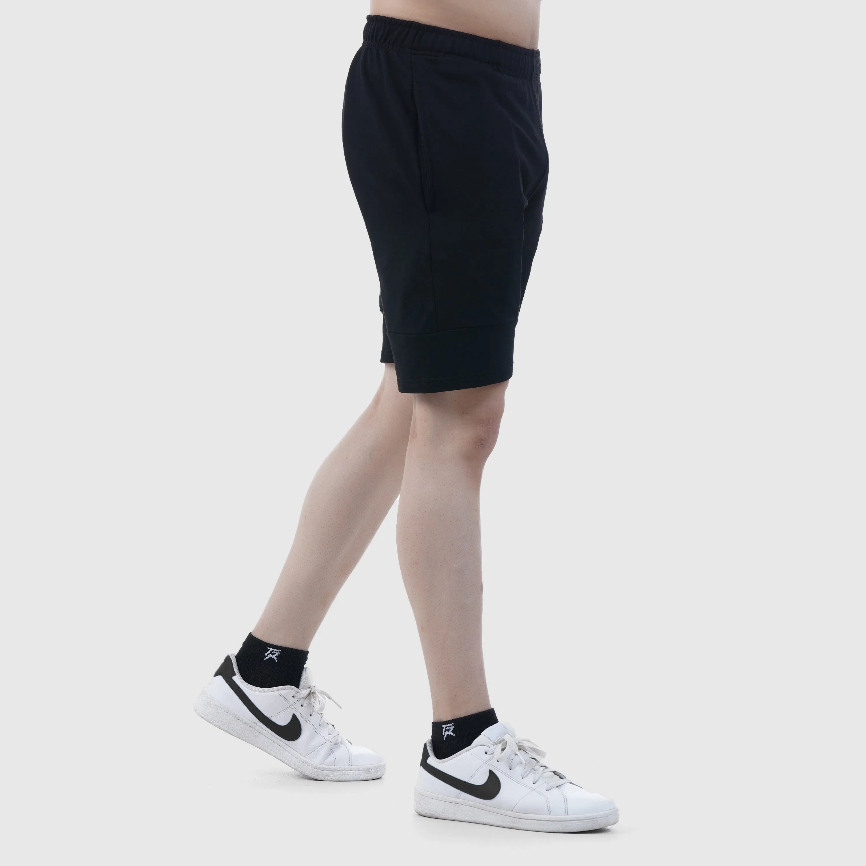 Black Quick-Dry Running Shorts