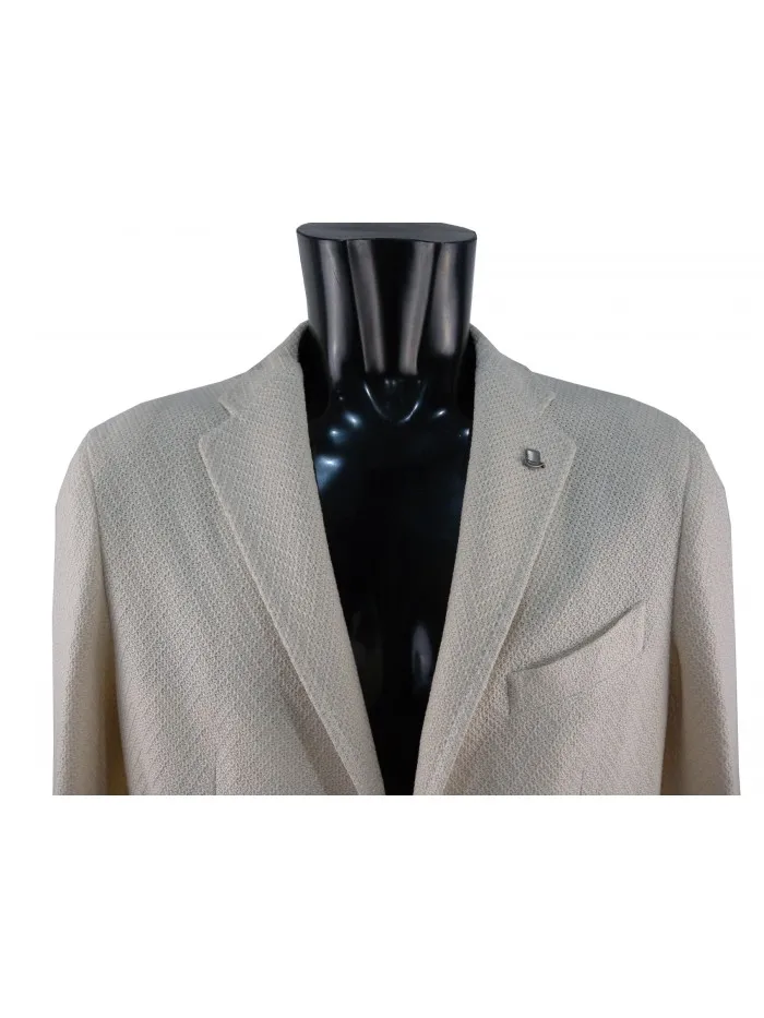 Cream man jacket by Tagliatore.