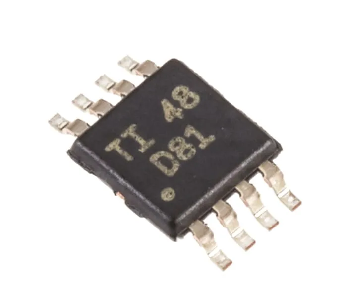 Texas Instruments, DAC 16 bit-, 200ksps, ±0.5%FSR Serial (SPI/QSPI/Microwire), 8-Pin MSOP