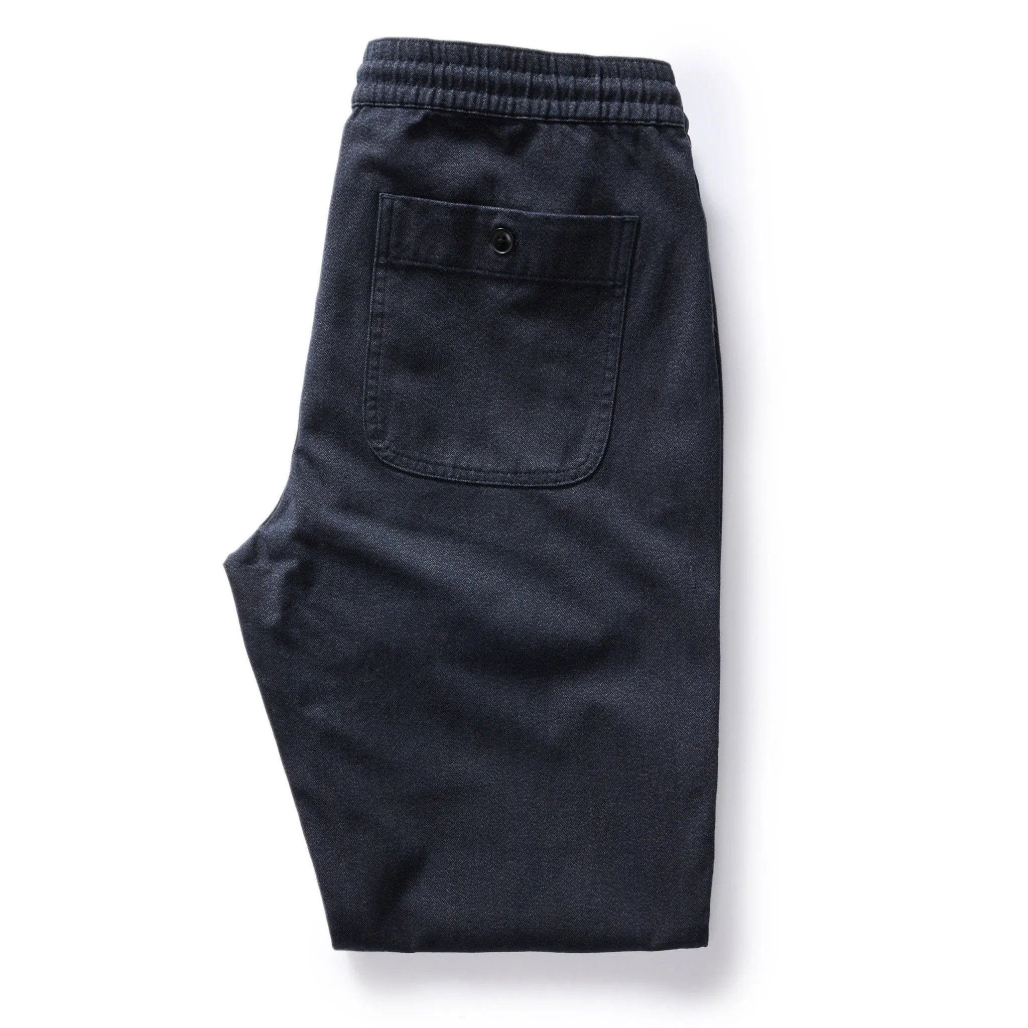 Navy Twist Jaspe Twill Apres Trousers