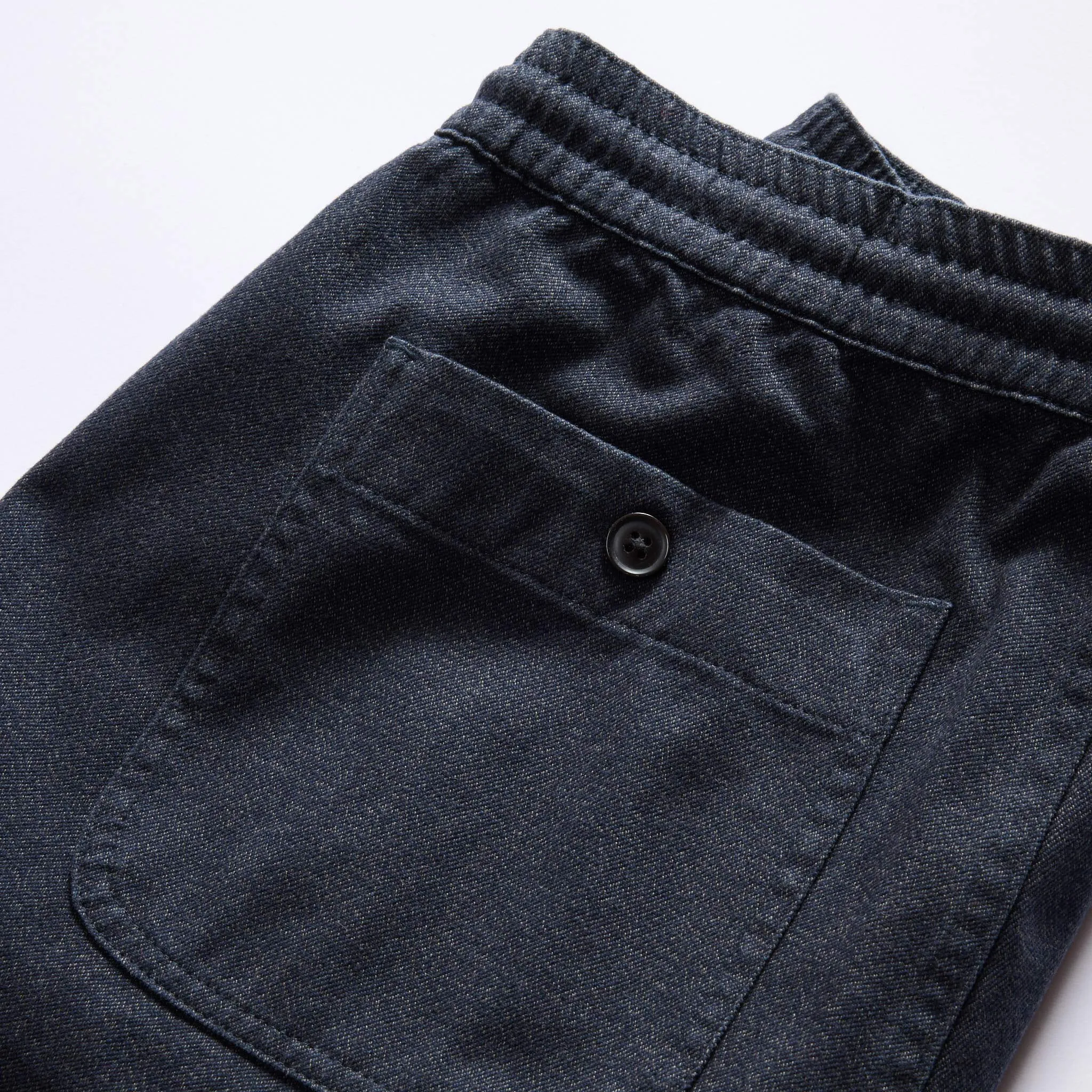 Navy Twist Jaspe Twill Apres Trousers