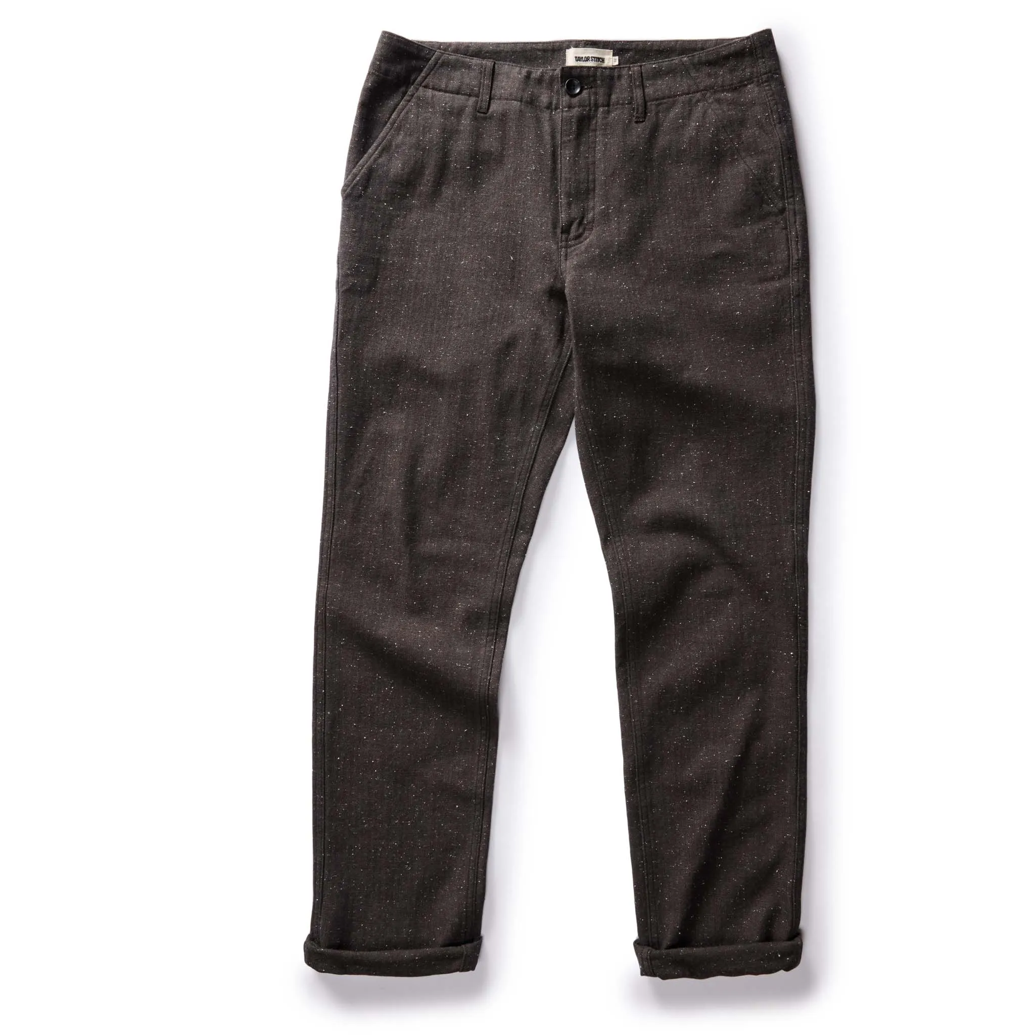 Peat Nep Herringbone Carnegie Trousers