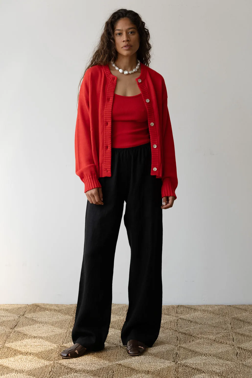 The Linen Simple Jet Pant