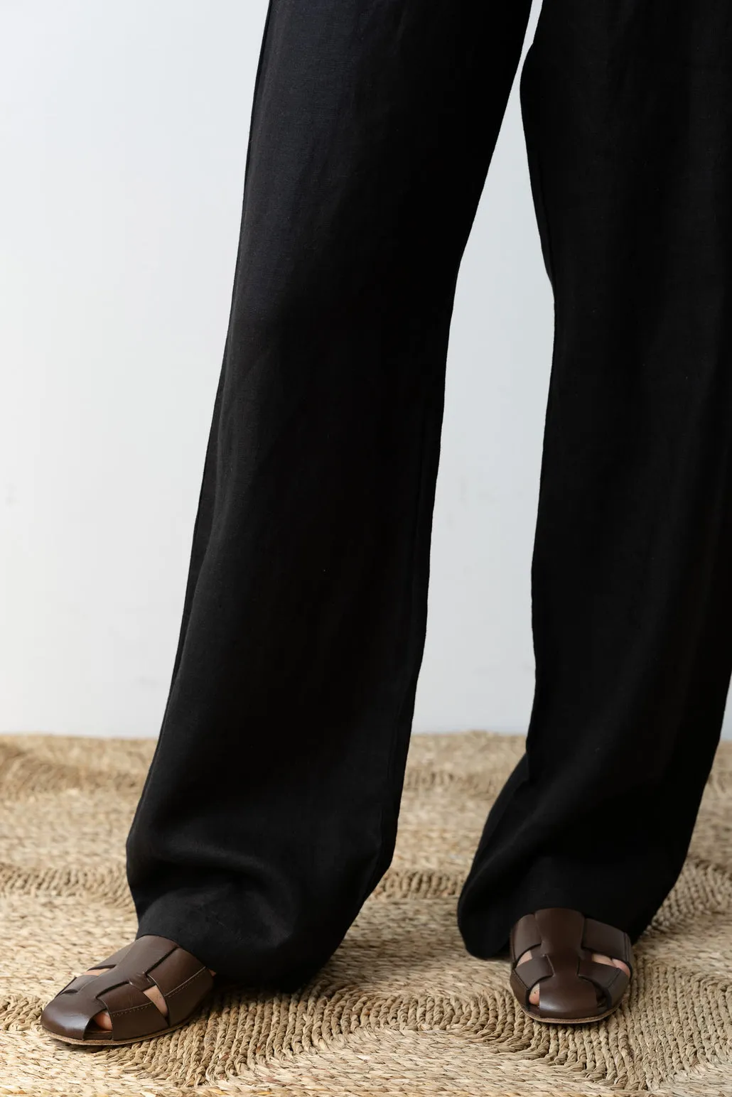 The Linen Simple Jet Pant