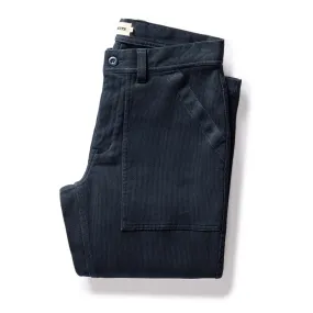 Dark Navy Bedford Cord Trail Pant