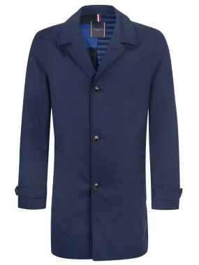 navy Tommy Hilfiger Coat 