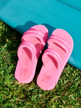 Totally Tubular Girls Slide Sandals