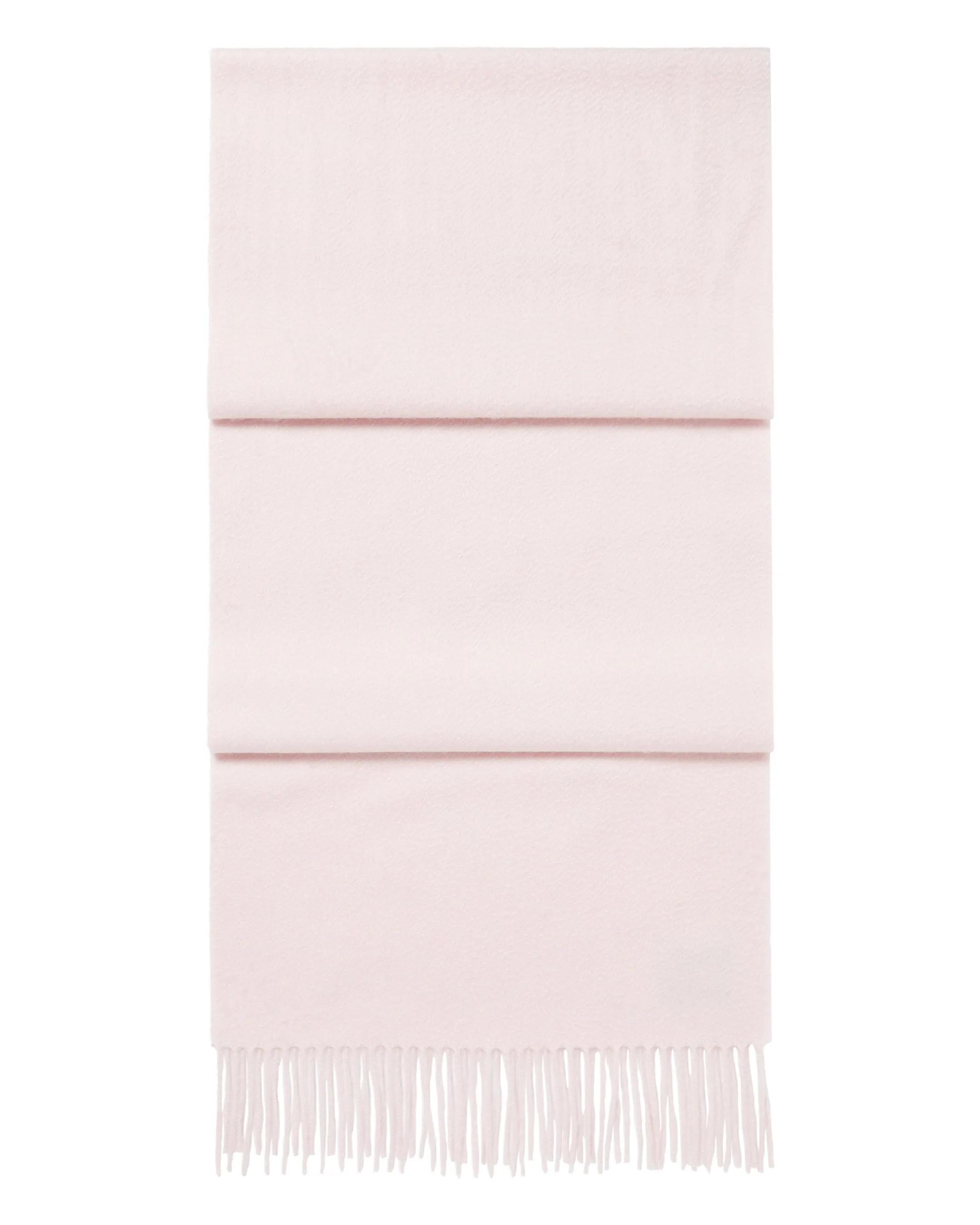 Large Cashmere Scarf in Quartz Pink for All Genders