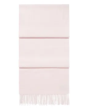 Large Cashmere Scarf in Quartz Pink for All Genders