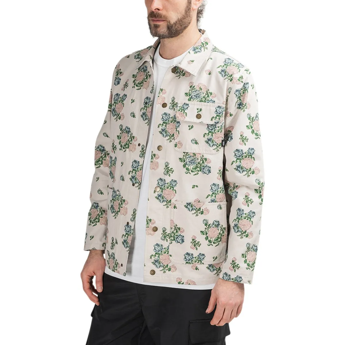 Vans Vault Jim Goldberg Matress Floral Coat Beige