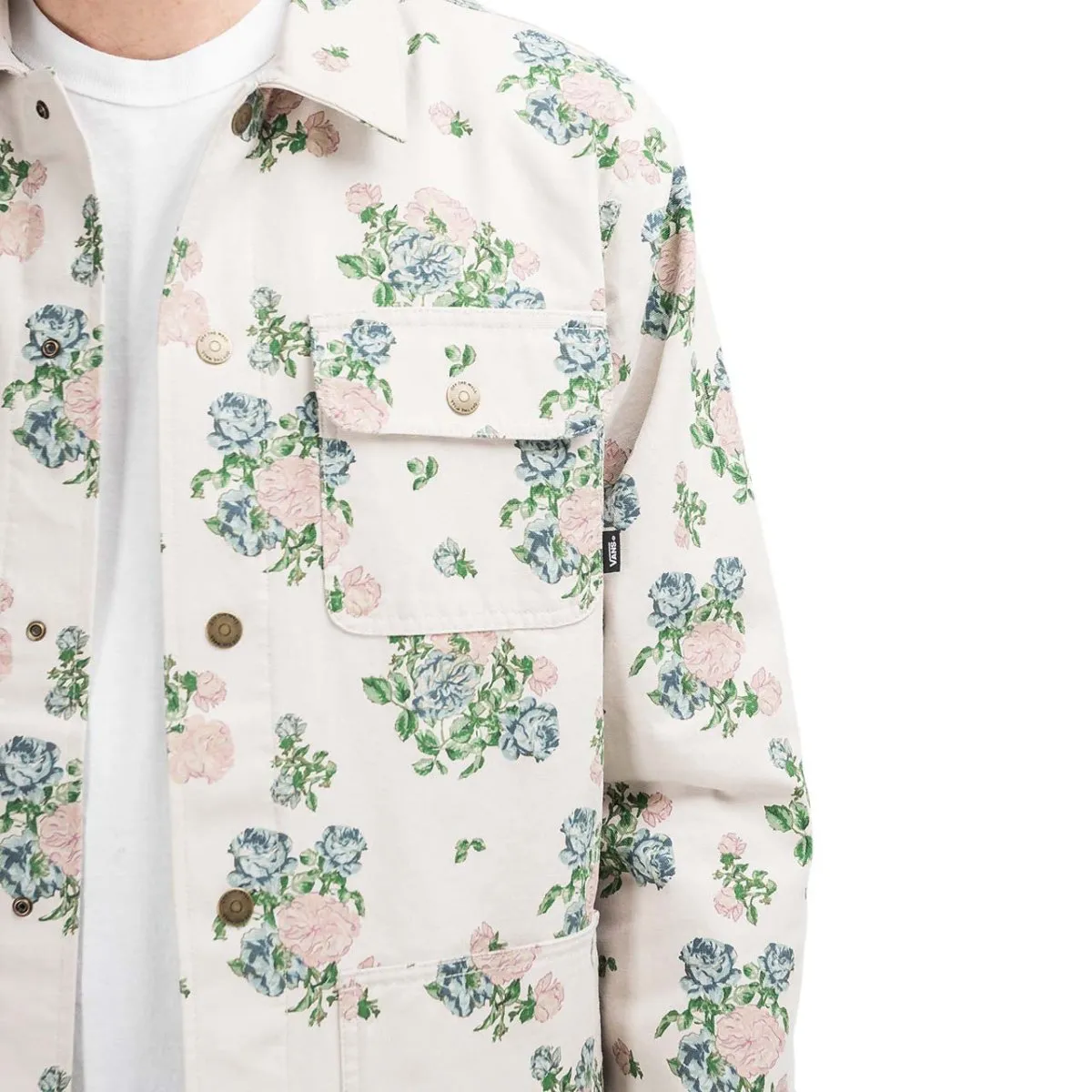 Vans Vault Jim Goldberg Matress Floral Coat Beige