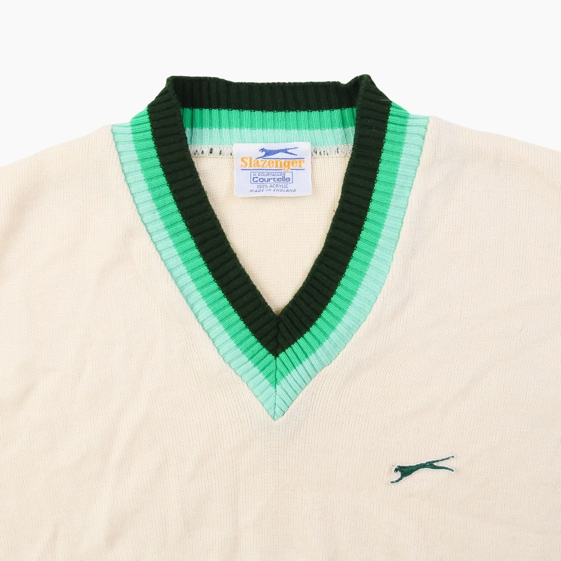 Vintage 1970s Slazenger Knit Jumper