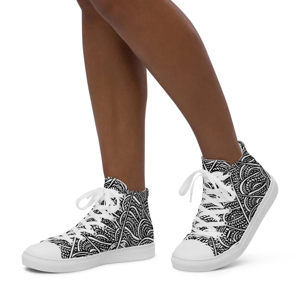 Waters Unite High Top Canvas Shoes for Women