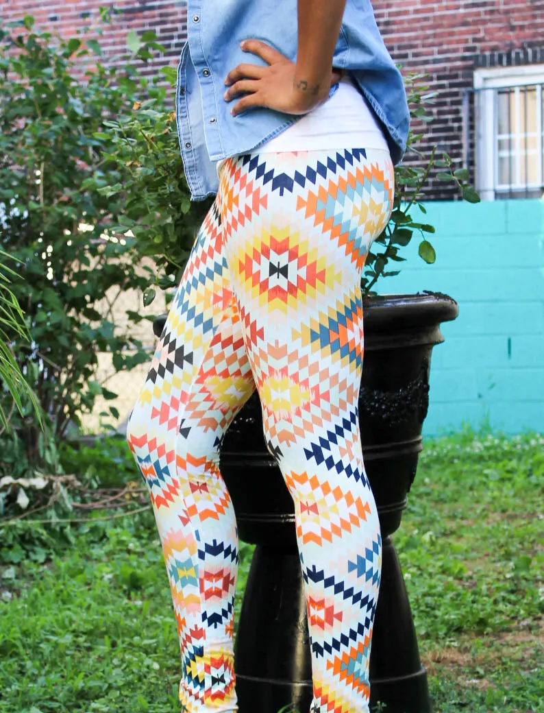 Women's Tribal Print Leggings