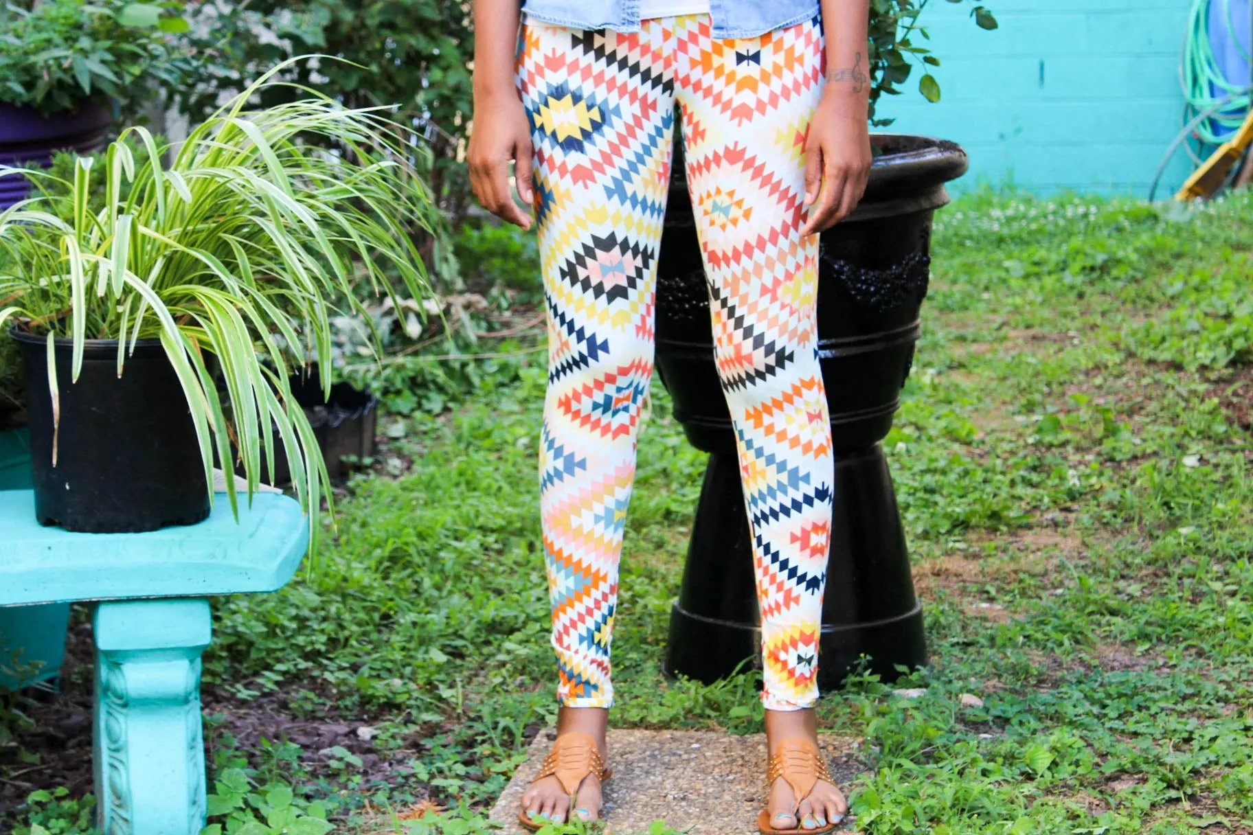 Women's Tribal Print Leggings