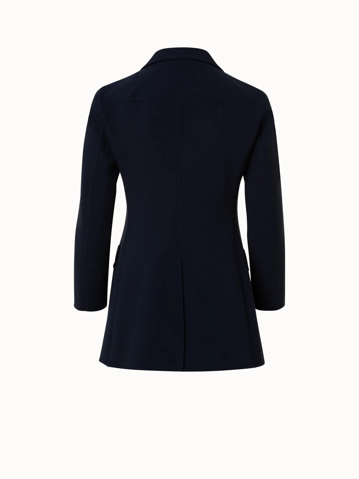 Double-Face Wool Stretch Jacket