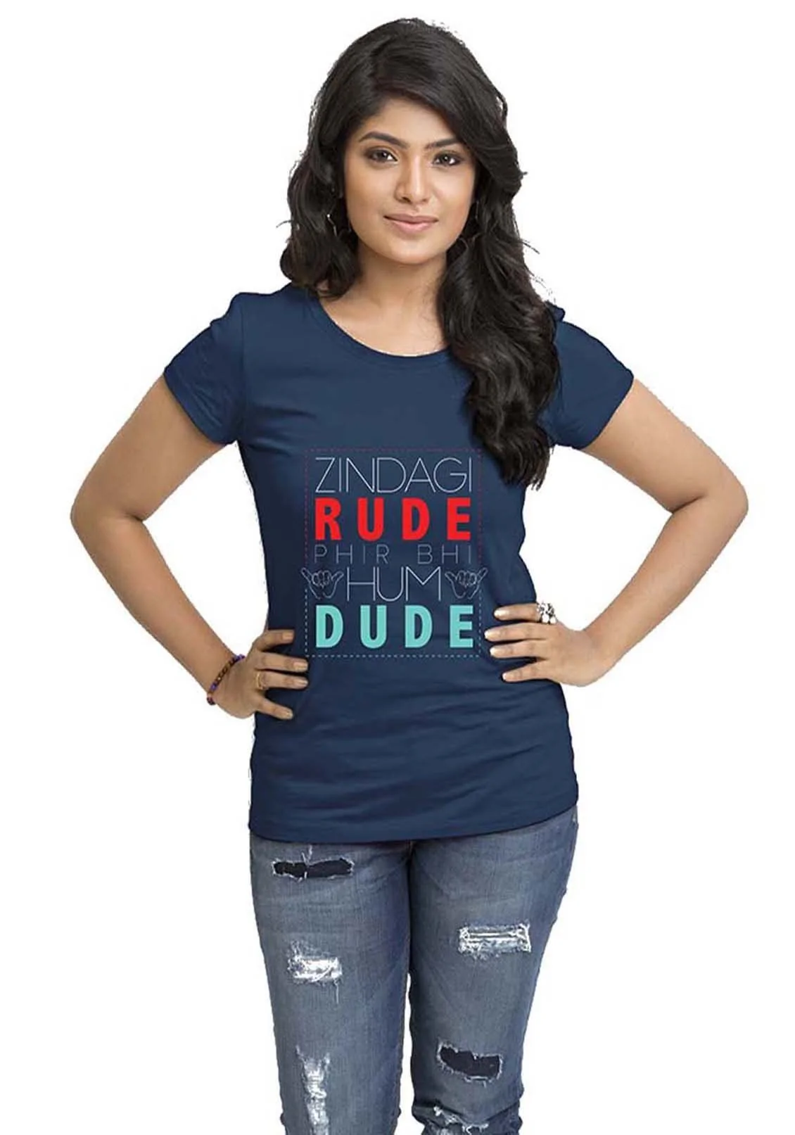 Zindagi Rude Women's T-Shirt